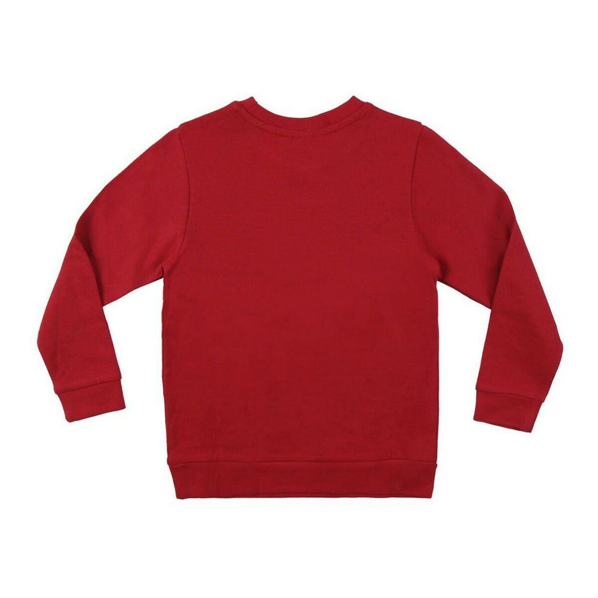 Felpa senza Cappuccio Bambino Mickey Mouse Rosso 2/3