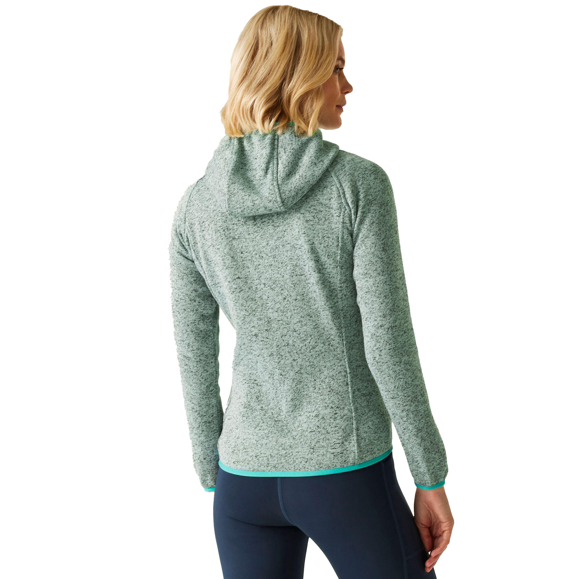 Veste À Capuche NEWHILL Femme (Bleu Clair Pastel / Turquoise Vif) 4/5