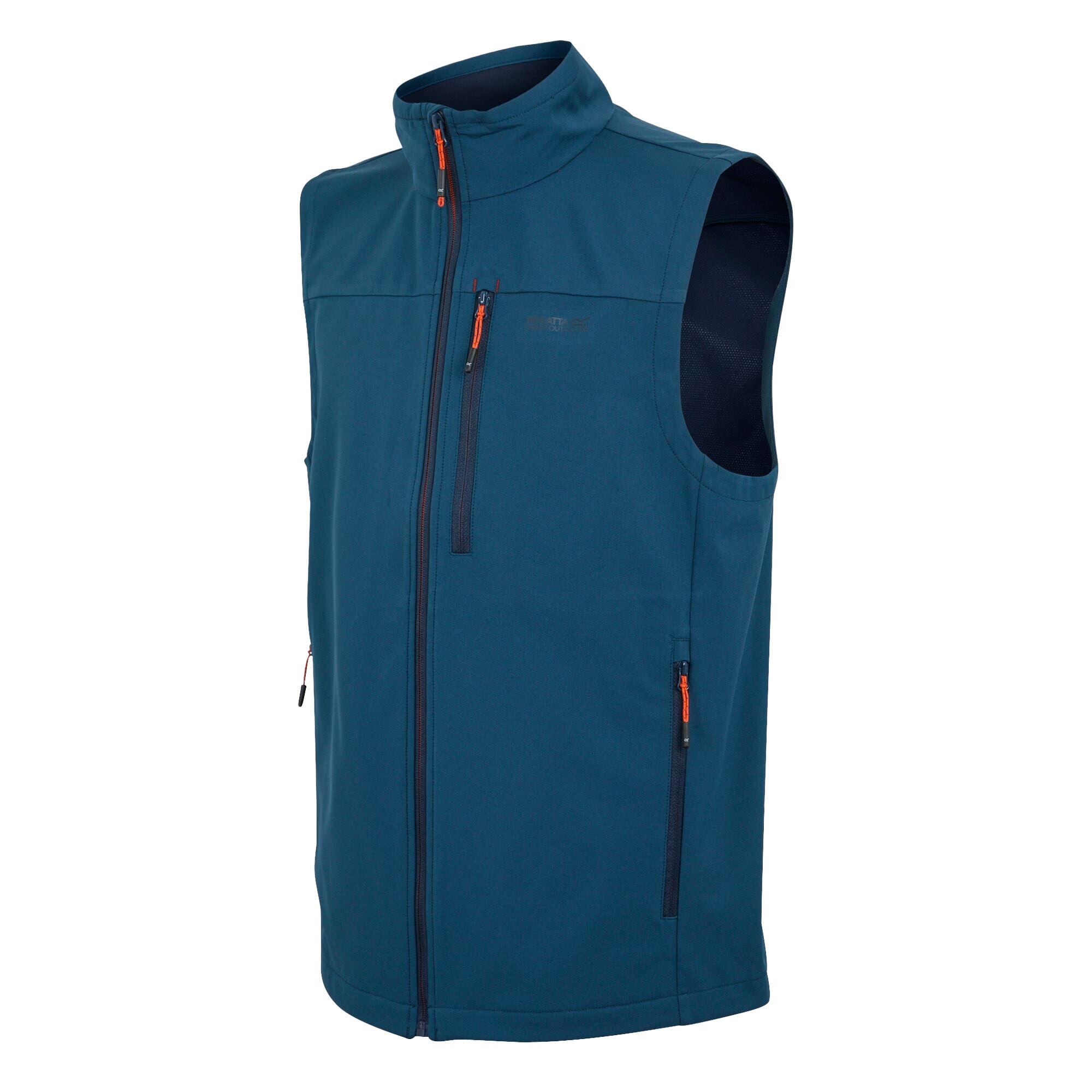 Veste Sans Manches Sans Manches ARANA Homme (Denim Sombre / Orange Sanguine) 3/5