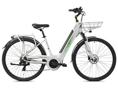 Traveller dames ebike midmotor 13ah 7sp white