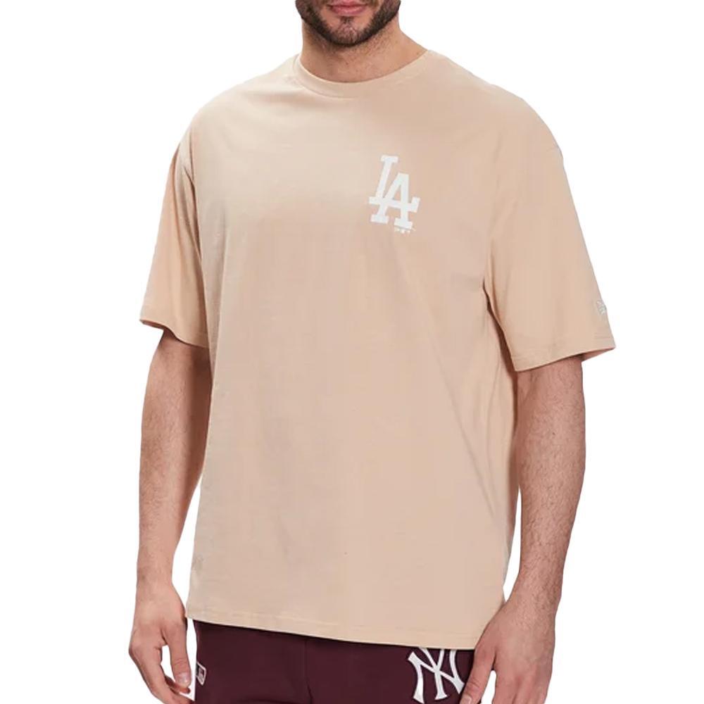 Men's New Era League Essential Beige T-Shirt