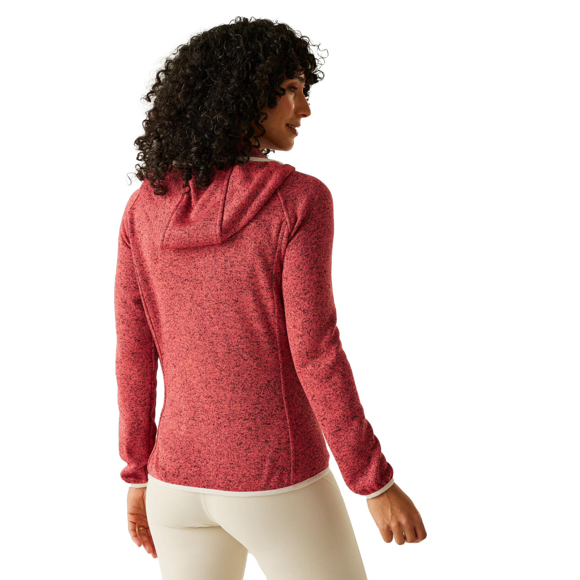 Felpa Con Cappuccio E Zip Intera Donna Regatta Newhill II Fiore Di Pesca 4/5