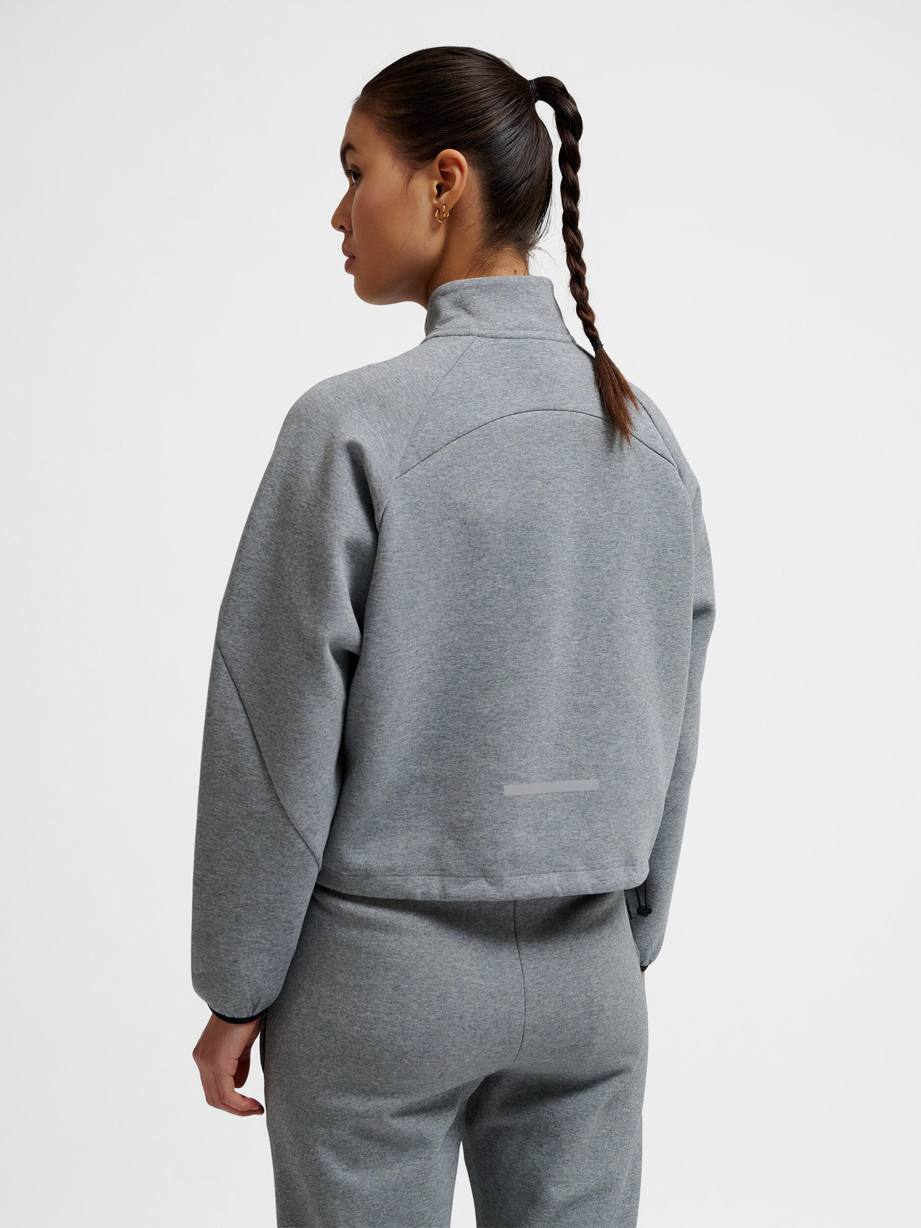 Demie-Fermeture Éclair Zip Sweat-Shirt Hmltech Femme 2/7