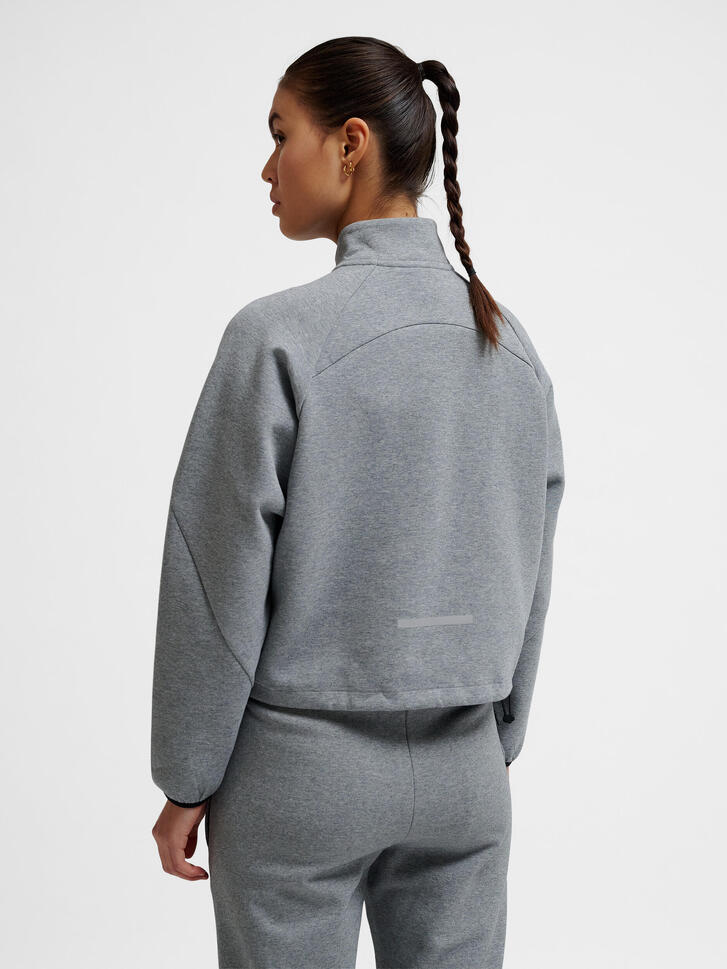 Bluza damska z zamkiem 1/2 Hummel Tech