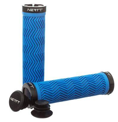 NEATT Neatt Lock On Wave Neon Blue Grips