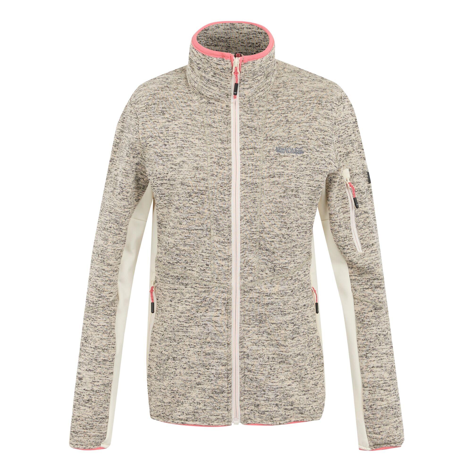 Regatta - Veste Polaire Ralina Femme (vanille Clair / Pêche Foncé) - Sweat-shirt - Rose - S - Decathlon