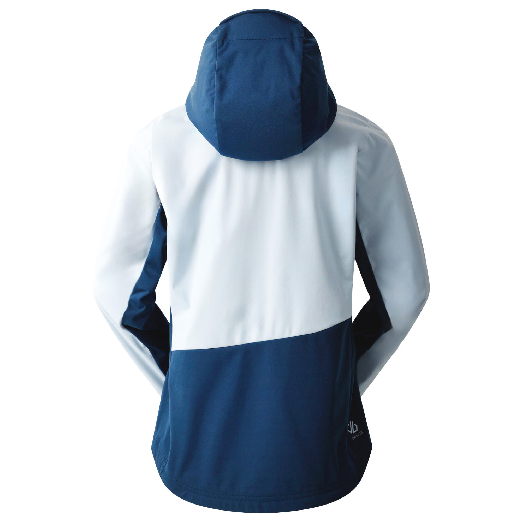 Veste Softshell LEXAN Femme (Blanc Ciel / Denim Sombre) 2/5
