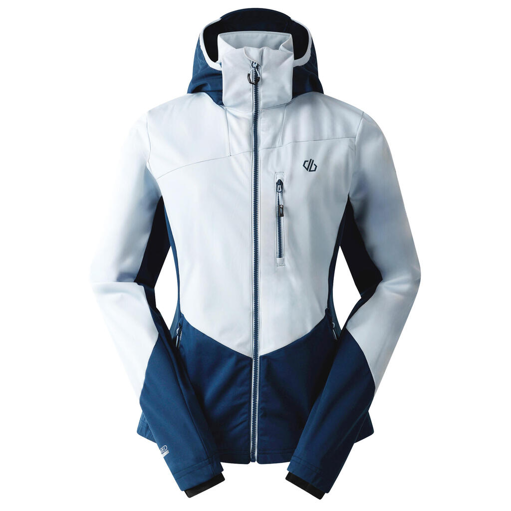 Womens/Ladies Lexan Soft Shell Jacket (Skyway/Moonlight Denim)