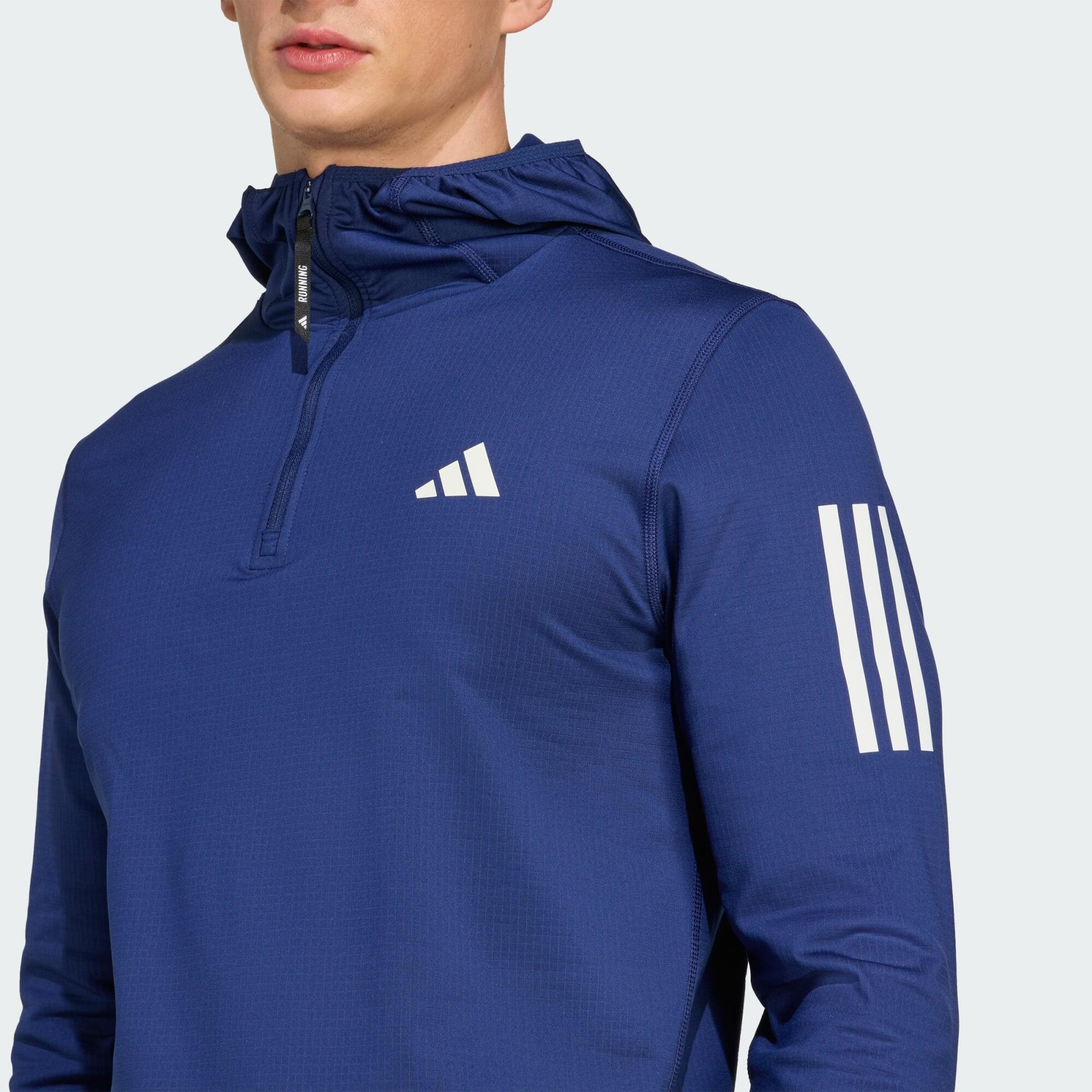 Own The Run Hoodie, winterfest, Reißverschluss bis zur Brust 5/5