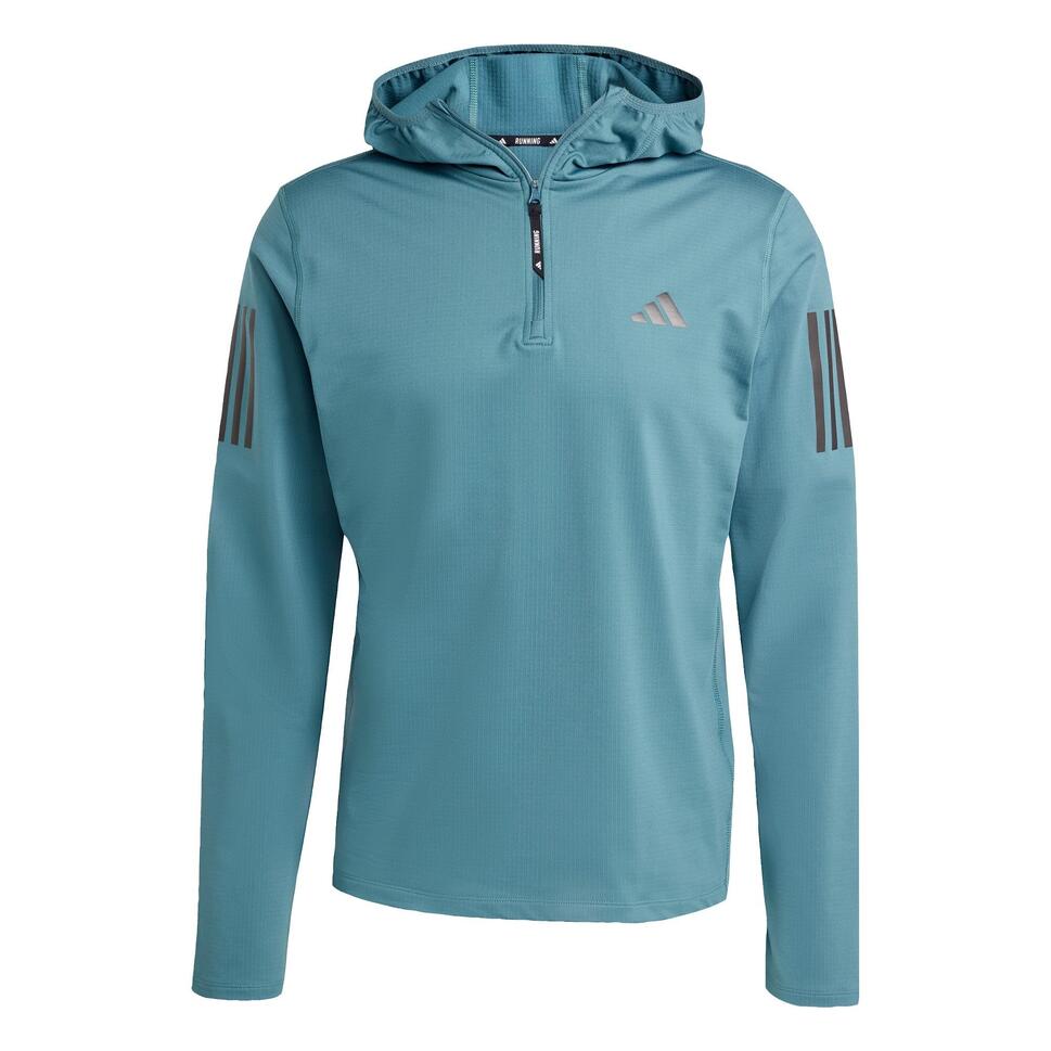 Bluza z kapturem Own The Run Winterized Hooded Half-Zip