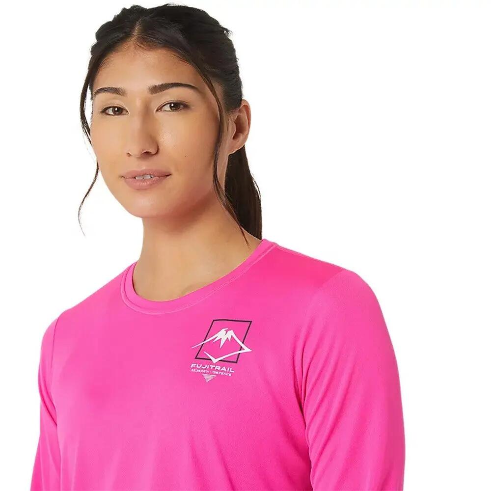 Asics Fujitrail Logo Langarmshirt für Damen 5/6