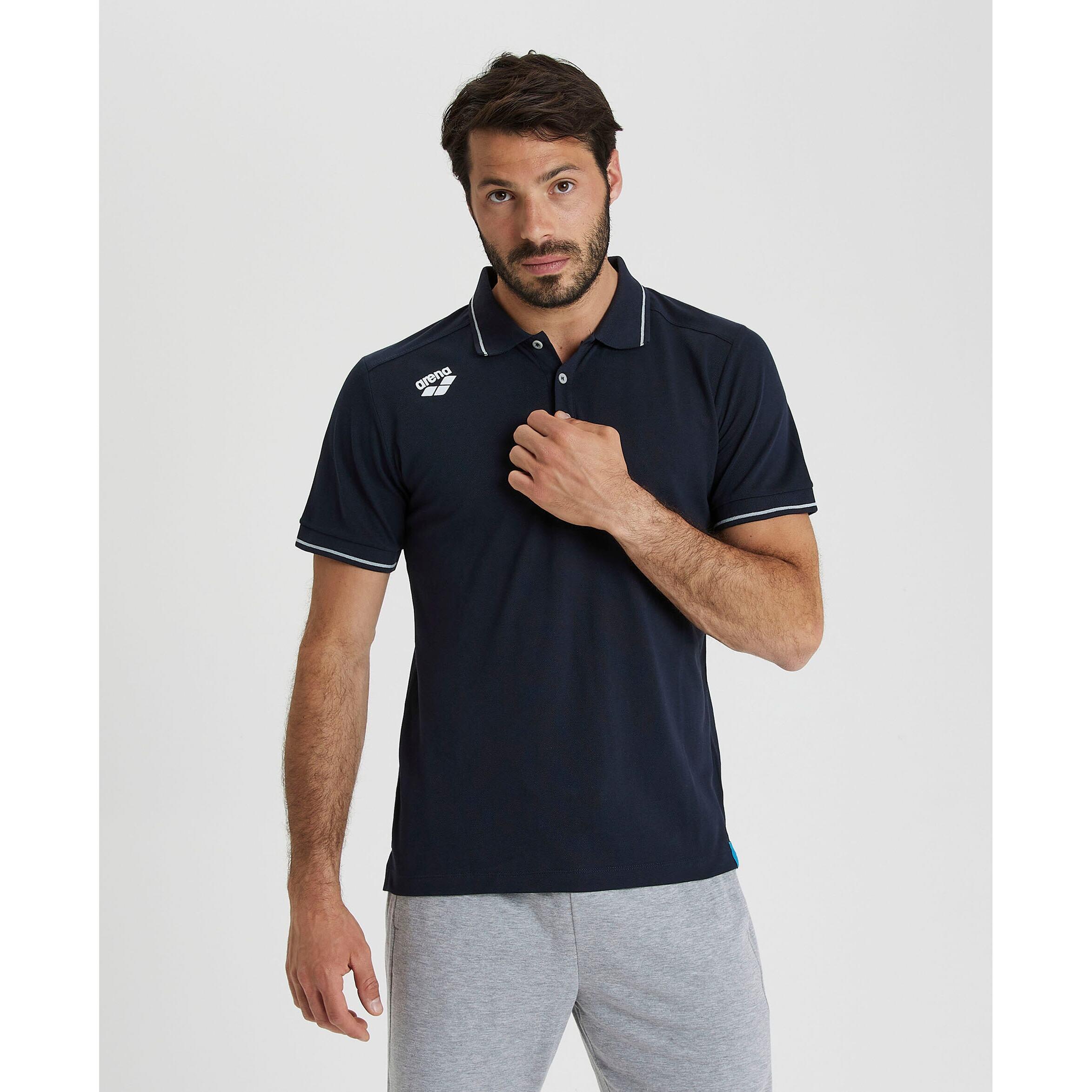 Polo in cotone Arena Team Solid 2/7