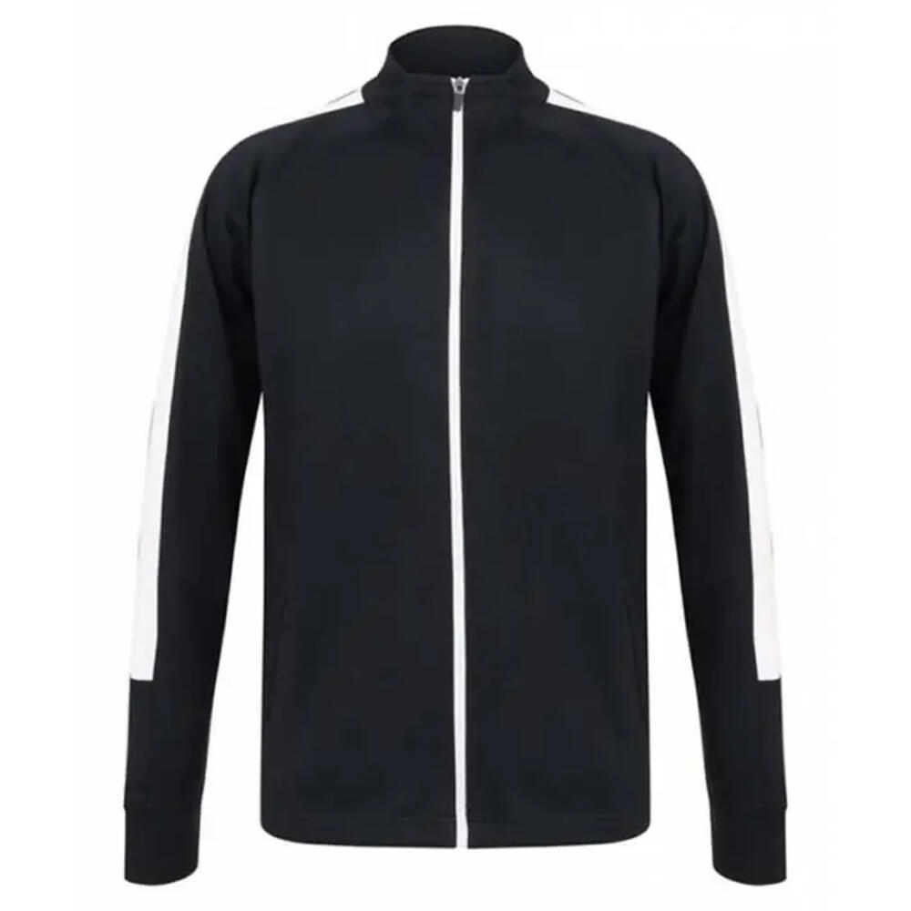 navy blue / white