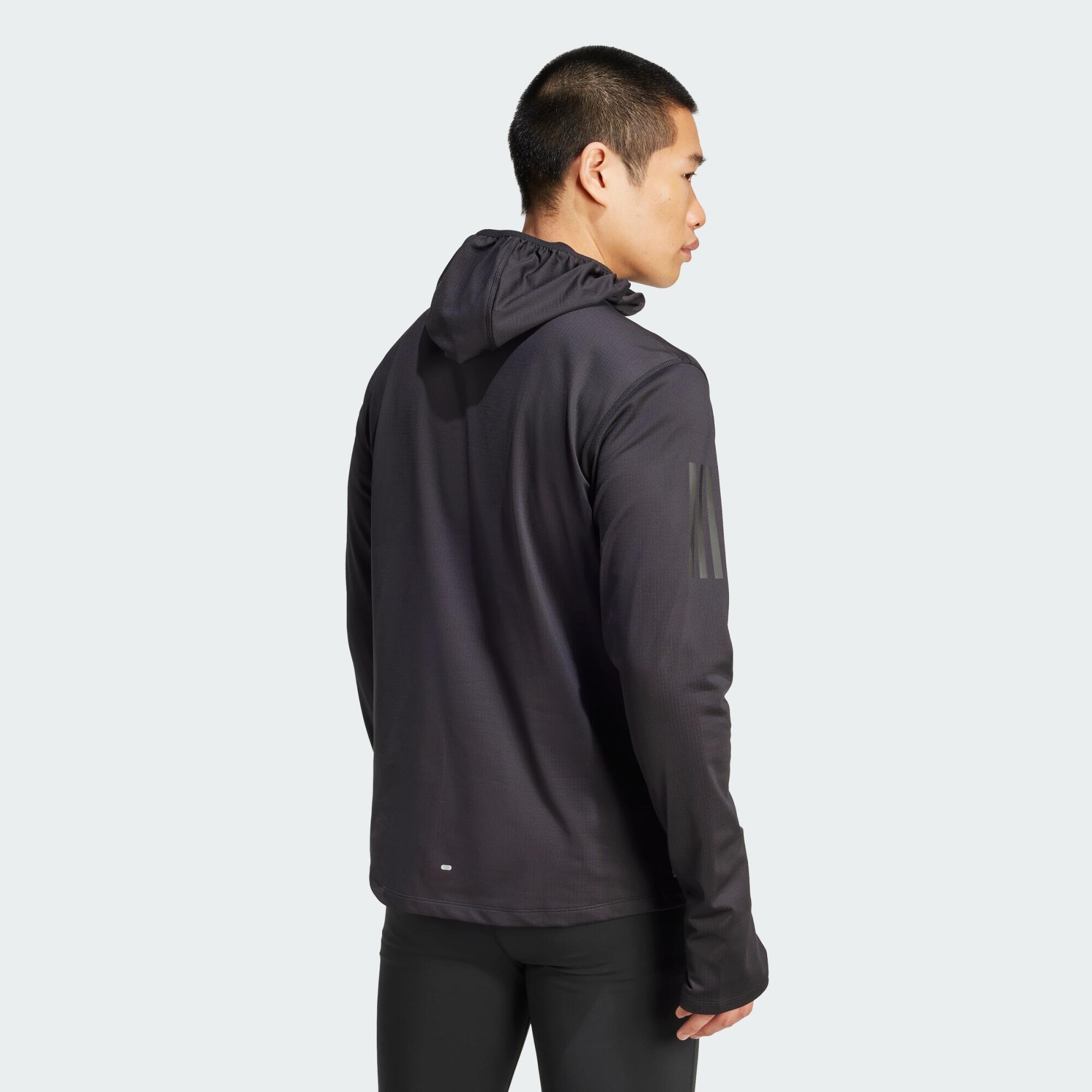 Sweat-shirt à capuche demi-zip hiver Own The Run 3/5