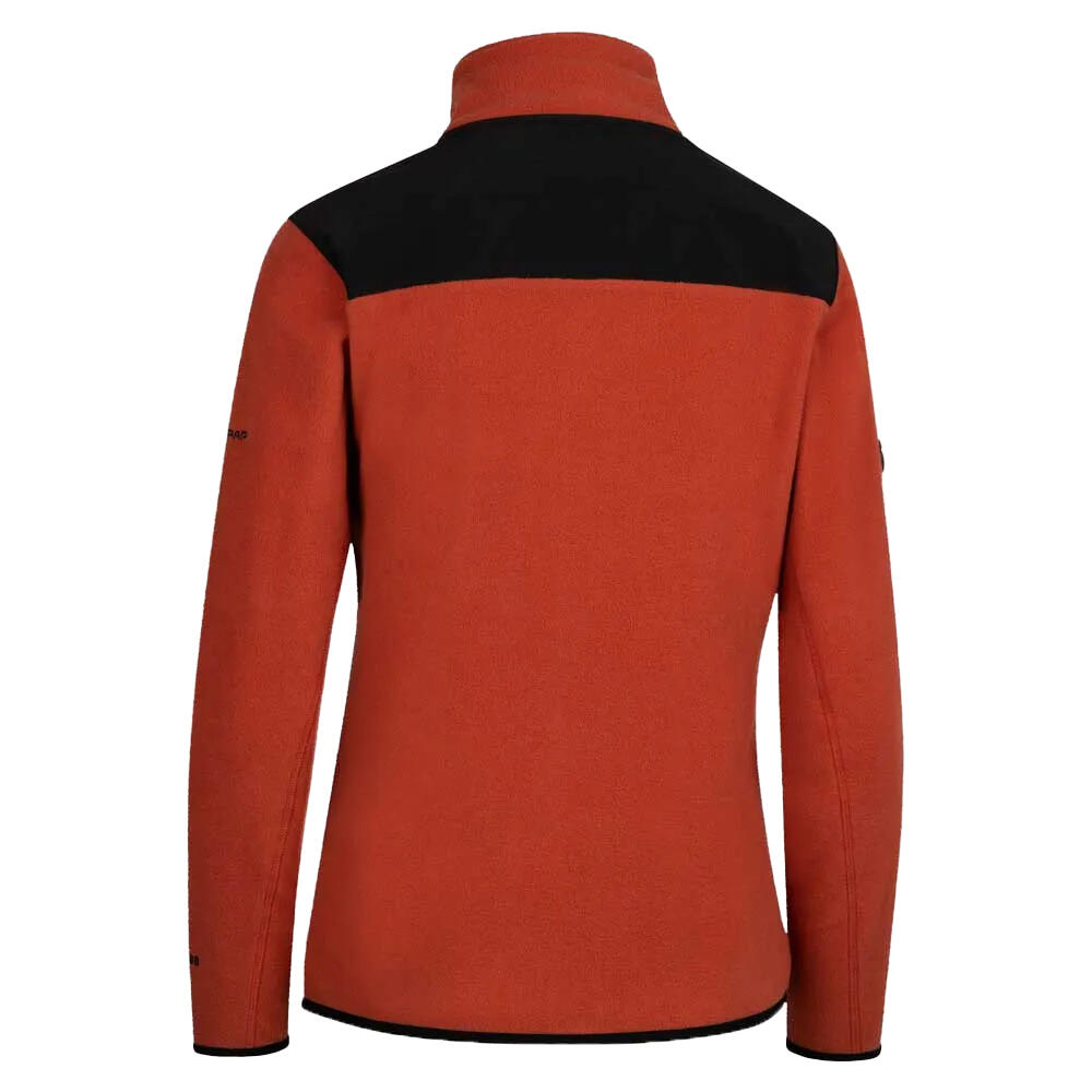 Womens/Ladies Arcade AT100 Contrast Fleece Jacket (Burnt Sienna) 2/3