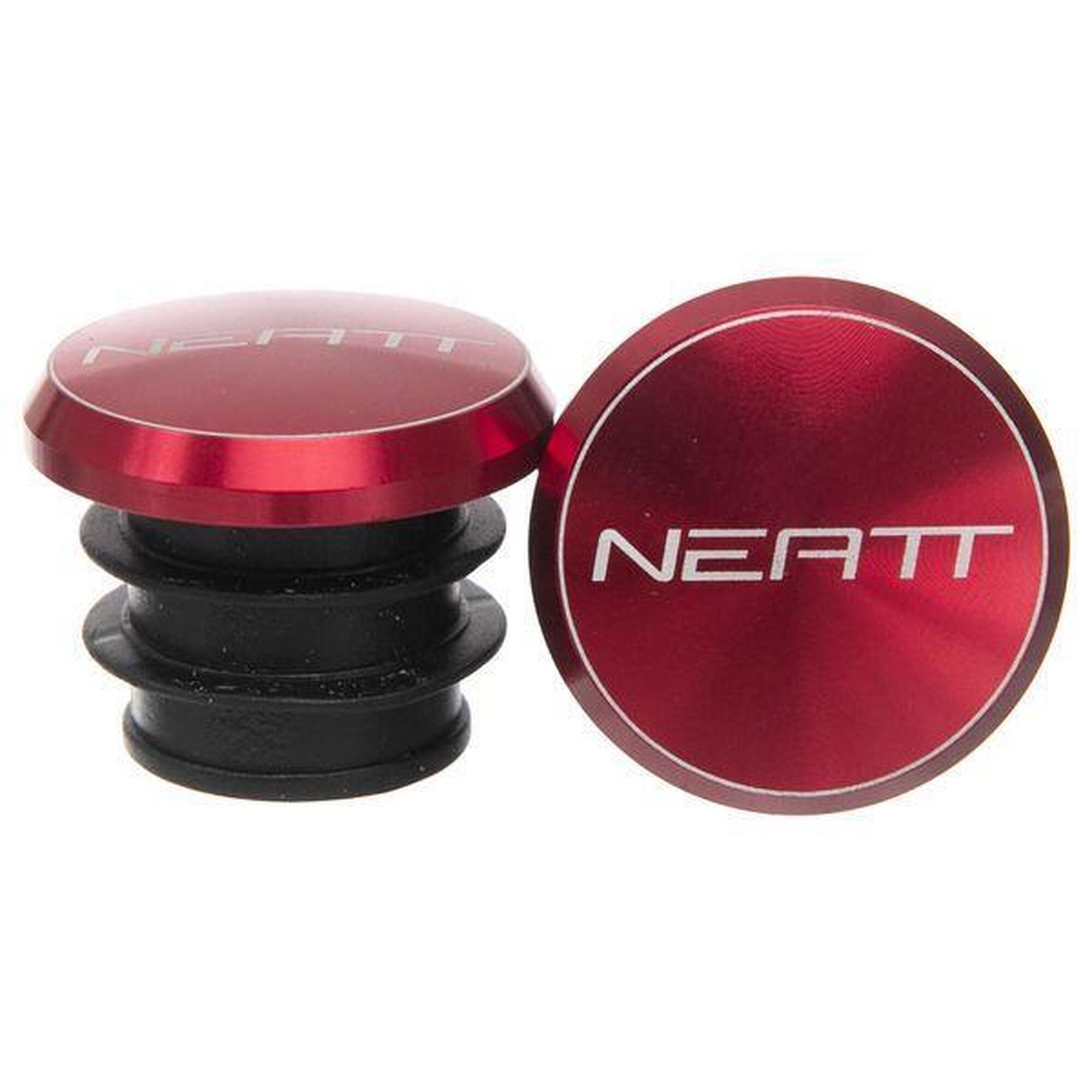 Neatt - Embouts De Guidon Neatt Aluminium Rouge - Poignée - Rouge - No Size - Decathlon