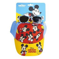 Lunettes de soleil enfant Mickey Mouse Rouge