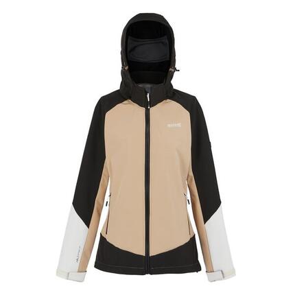 Veste Softshell DESOTO Femme (Noir / Taupe)
