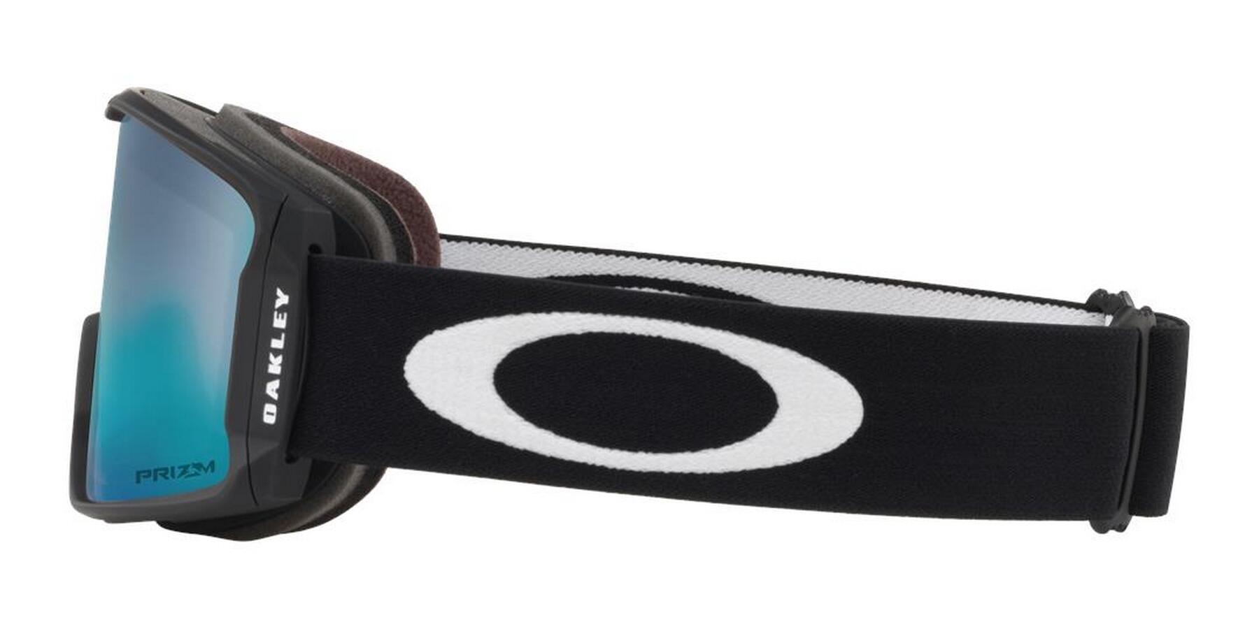 Oakley Line Miner M Skibril Mat Zwart/ Prizm Sapphire 3/4