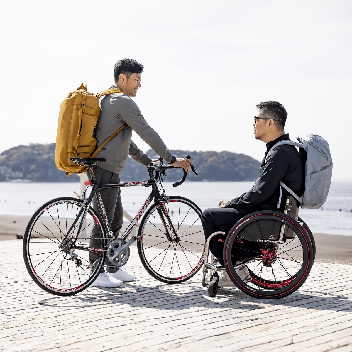 Torba podróżna Thule Chasm 70 L - golden 7/7