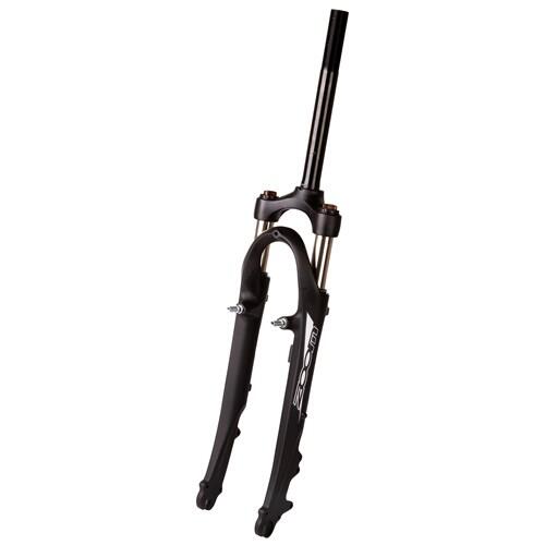 Forcella ammortizzata Zoom 28 pollici 1 cavo V-brake + disco nero opaco.