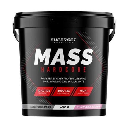 Gainers - Mass Hardcore (4,5kg) - Helado De Fresa