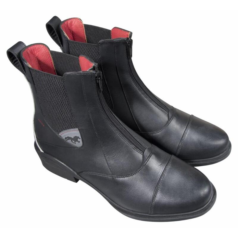 Botine echitație Karlslund Fina Jodhpur din piele