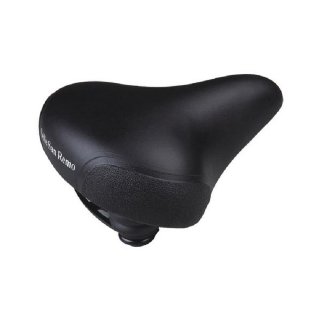 Selle San Remo - San Remo Saddle City Bike Unisexe Black - Selle De Vélo - Noir - Taille Unique - Decathlon