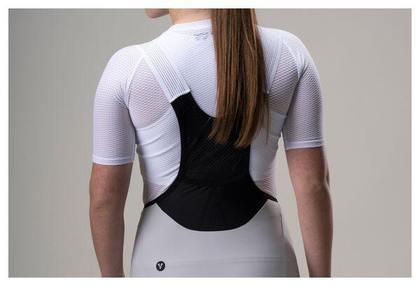 Kurze Radhose Damen LeBram Izoard Perlgrau 3/5