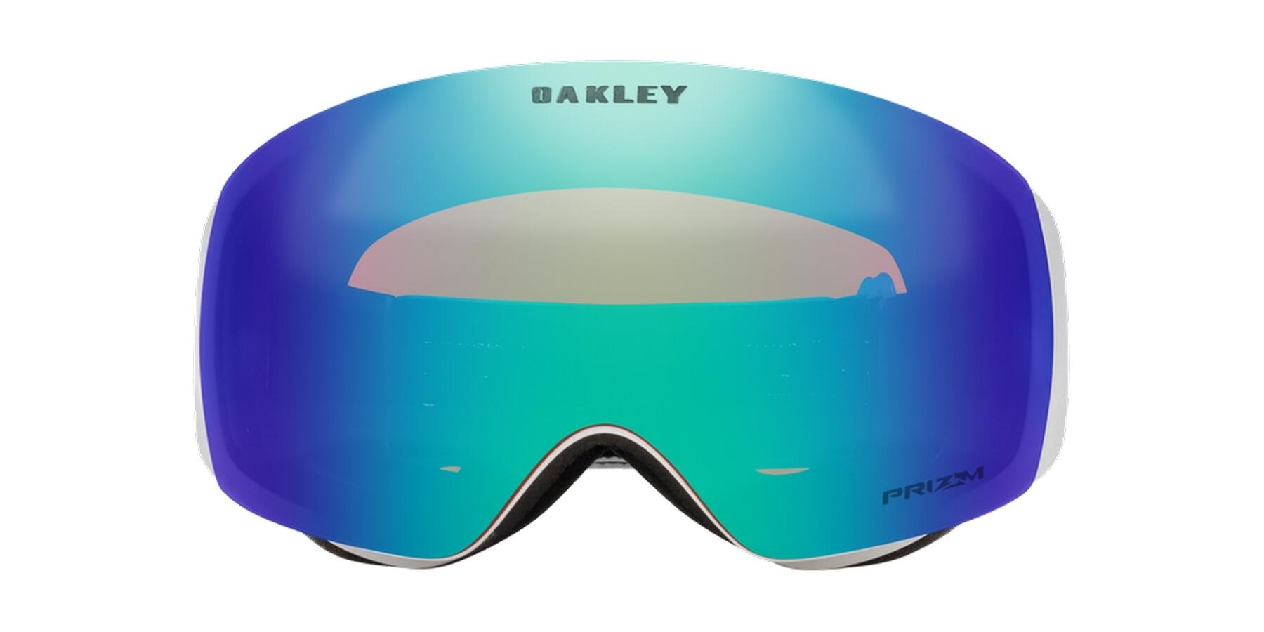 Oakley Flight Deck M Skibril Mat Wit/ Prizm Snow Argon Iridium 2/7