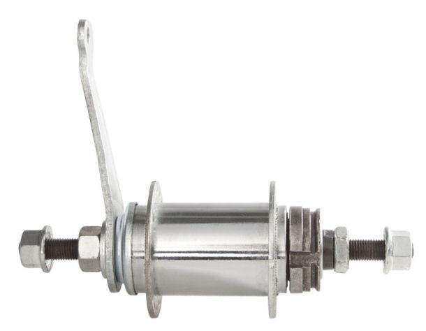 VENTURA Mozzo freno a contropedale Ventura cromato, 36 fori, interasse 110 mm