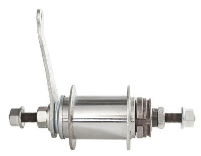 Ventura terugtrap remnaaf verchroomd met asmoeren 36 gaats 110 mm inbouwmaat