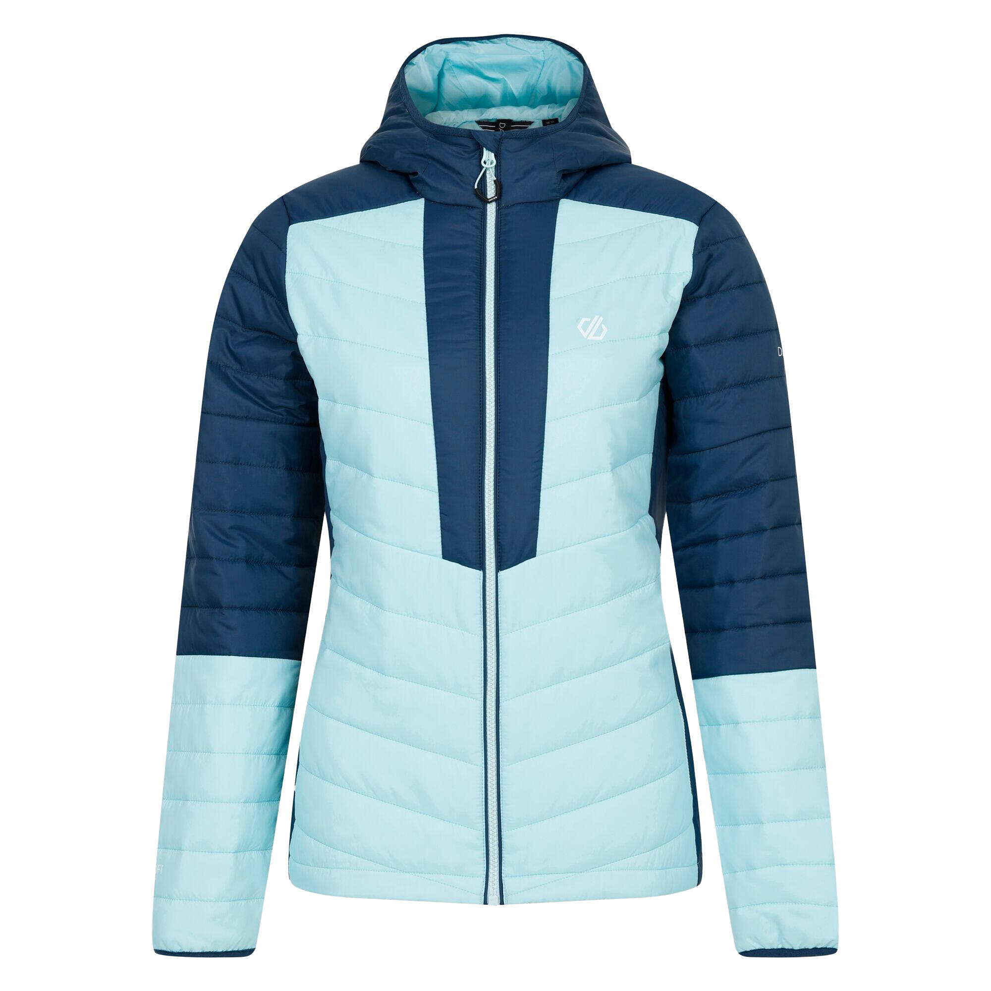 Dare 2b - Veste Matelassée Lively Femme (denim Sombre / Turquoise Pâle) - Doudoune Synthétique - Bleu - S - Decathlon