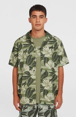 O'neill o'neill hemden o'neill print shirt heren green dusty flower