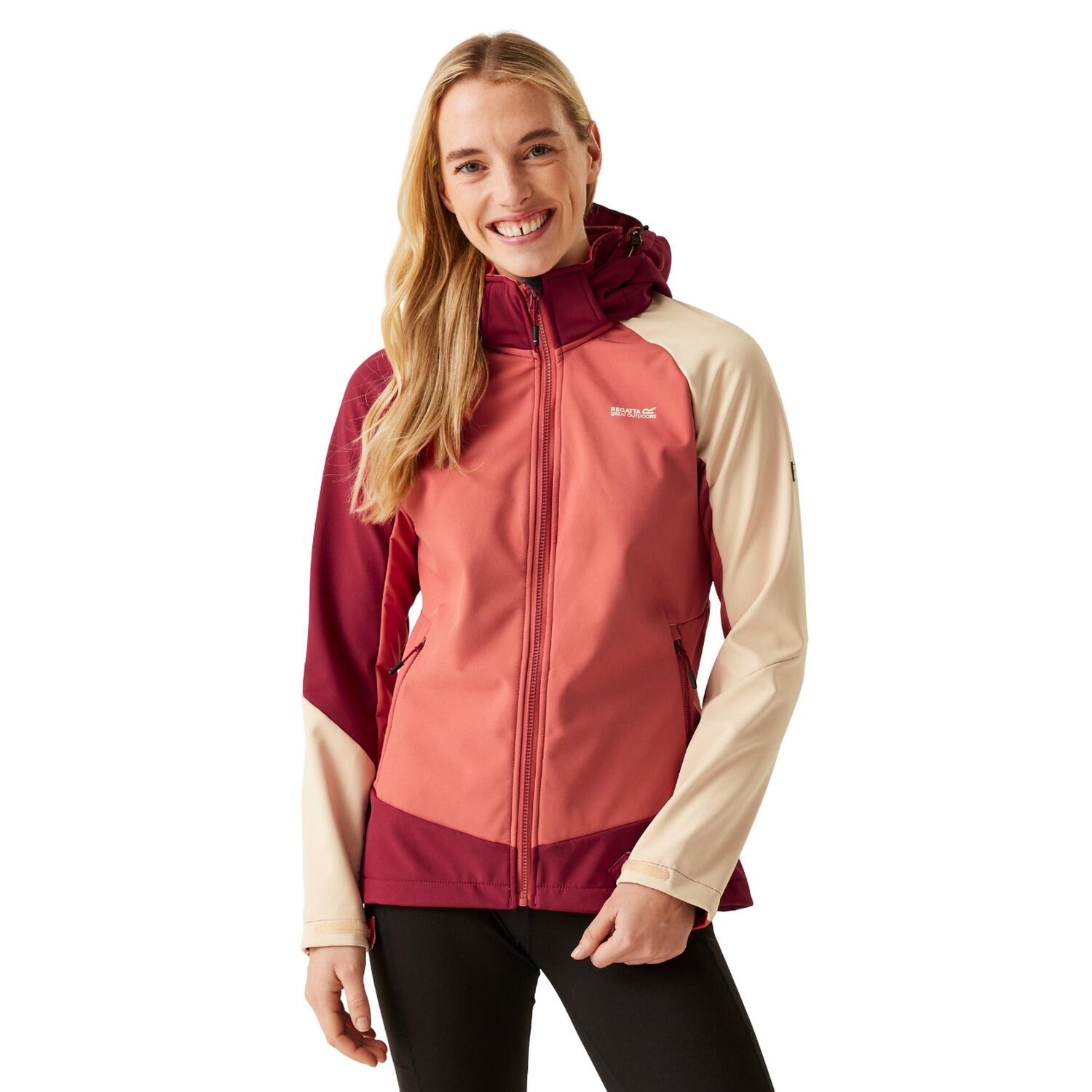 Veste Softshell DESOTO Femme (Rouge Foncé / Rouge Clair) 4/5