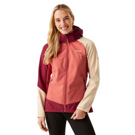 Veste Softshell DESOTO Femme (Noir / Taupe)