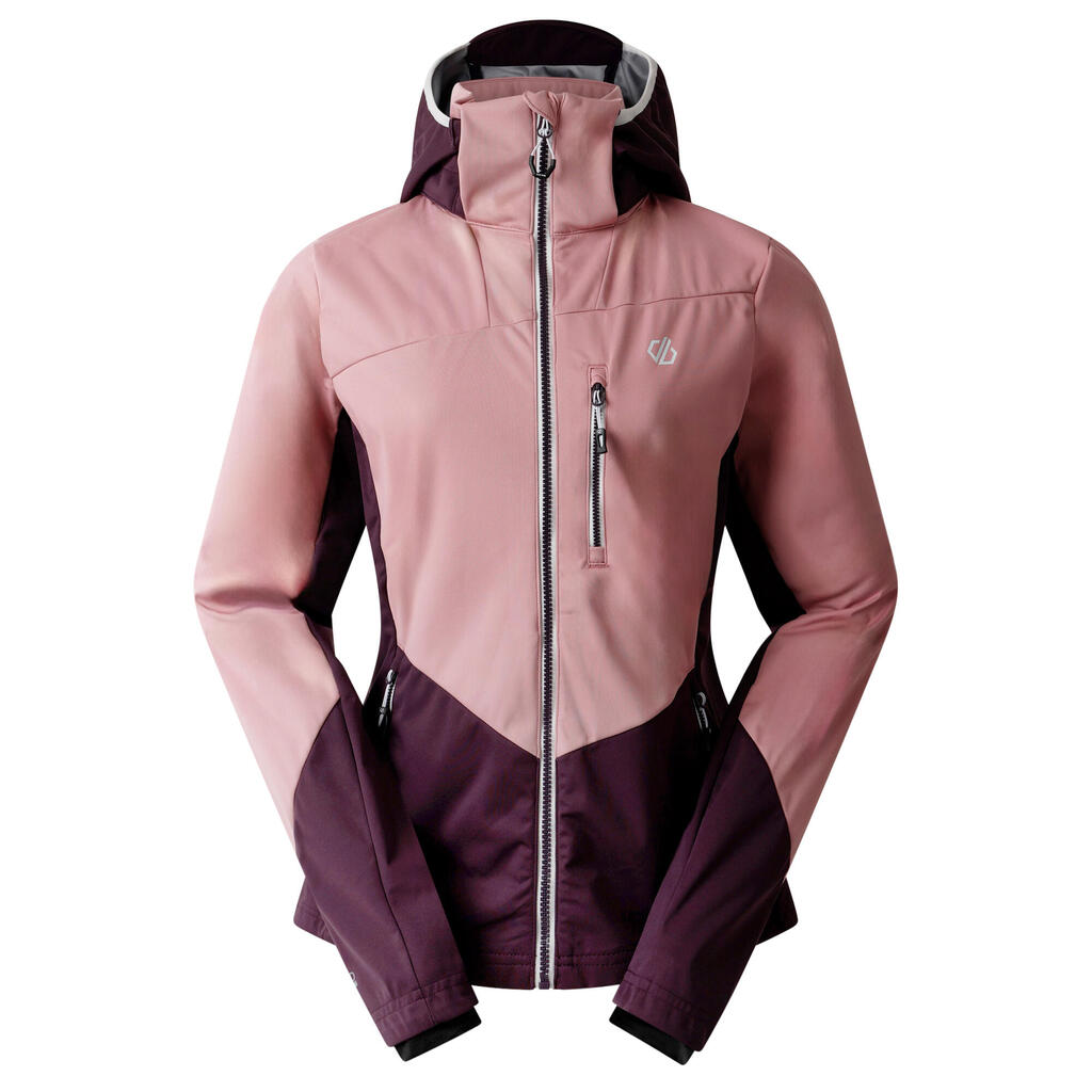 Womens/Ladies Lexan Soft Shell Jacket (Lilas/Deep Plum)