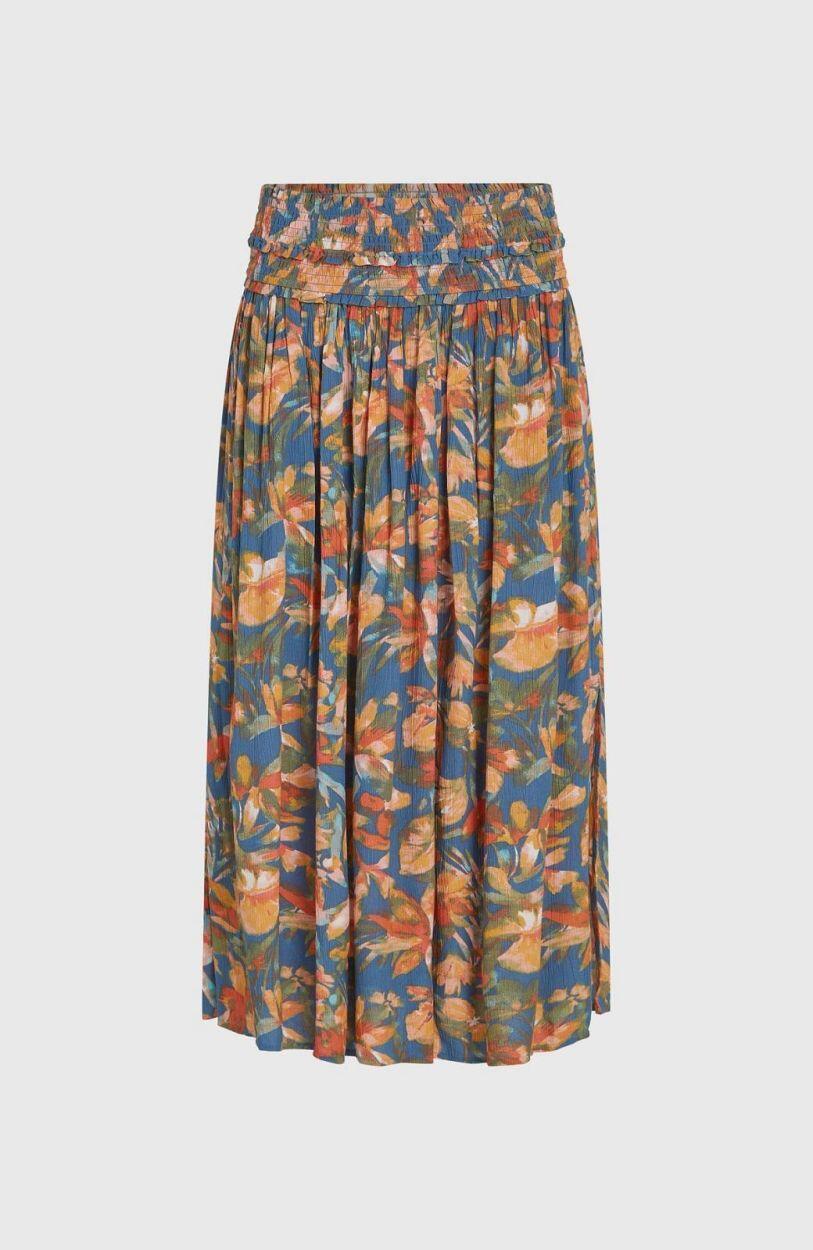 O'NEILL O'neill Jupes DEVYN MAXI SKIRT  Femmes Blue Painted Tropics 5/7