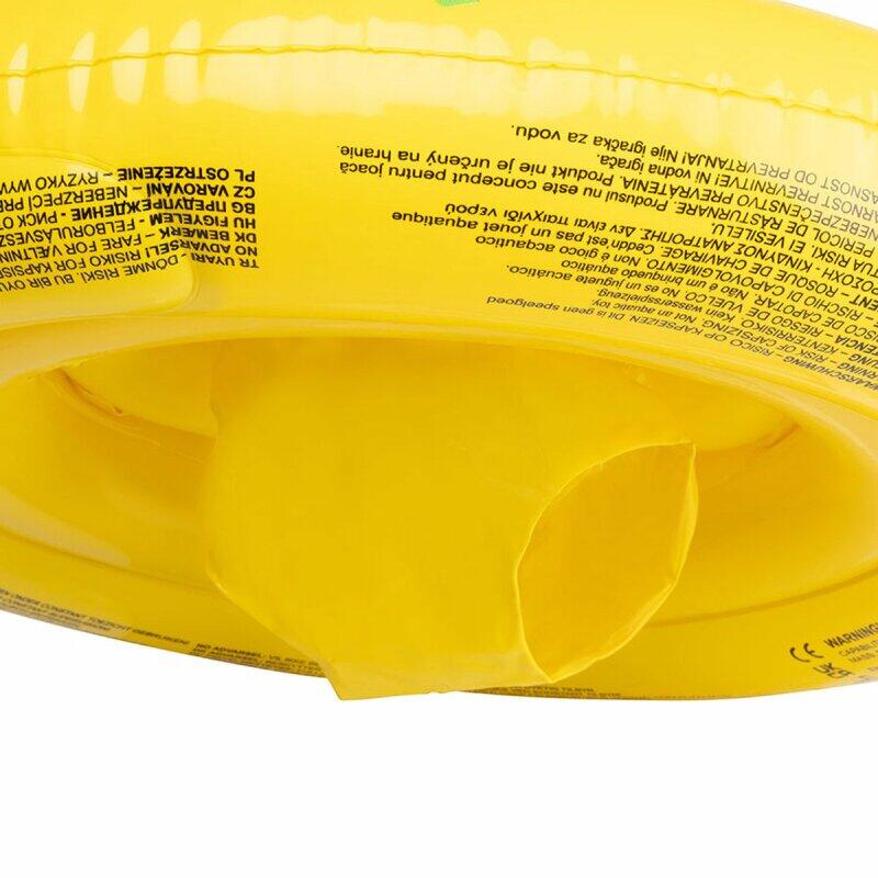 Swim Essentials bouée pour bébé - Jaune - Safari doré - 0/1 ans 3/5