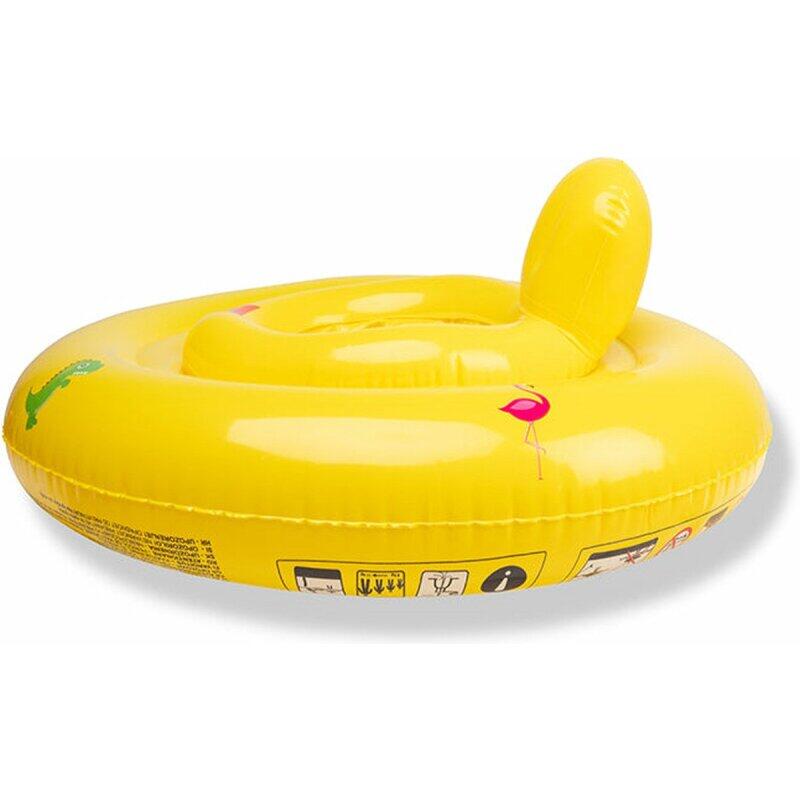 Swim Essentials bouée pour bébé - Jaune - Safari doré - 0/1 ans 2/5