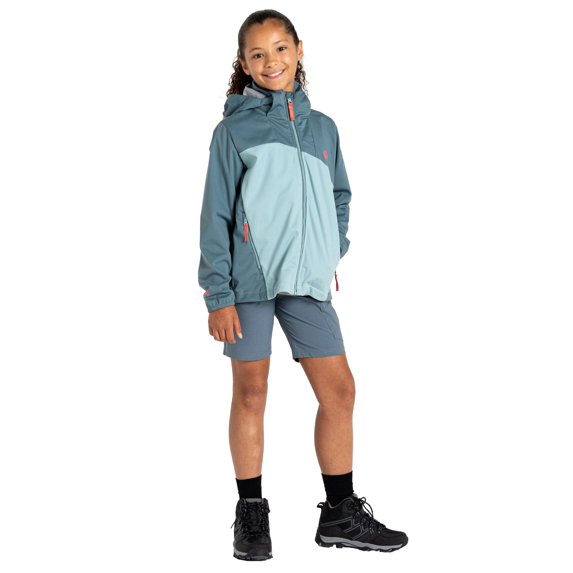 Explore Giacca Soft Shell Bambini Dare 2B Elemento Grigio Acquifero 4/5