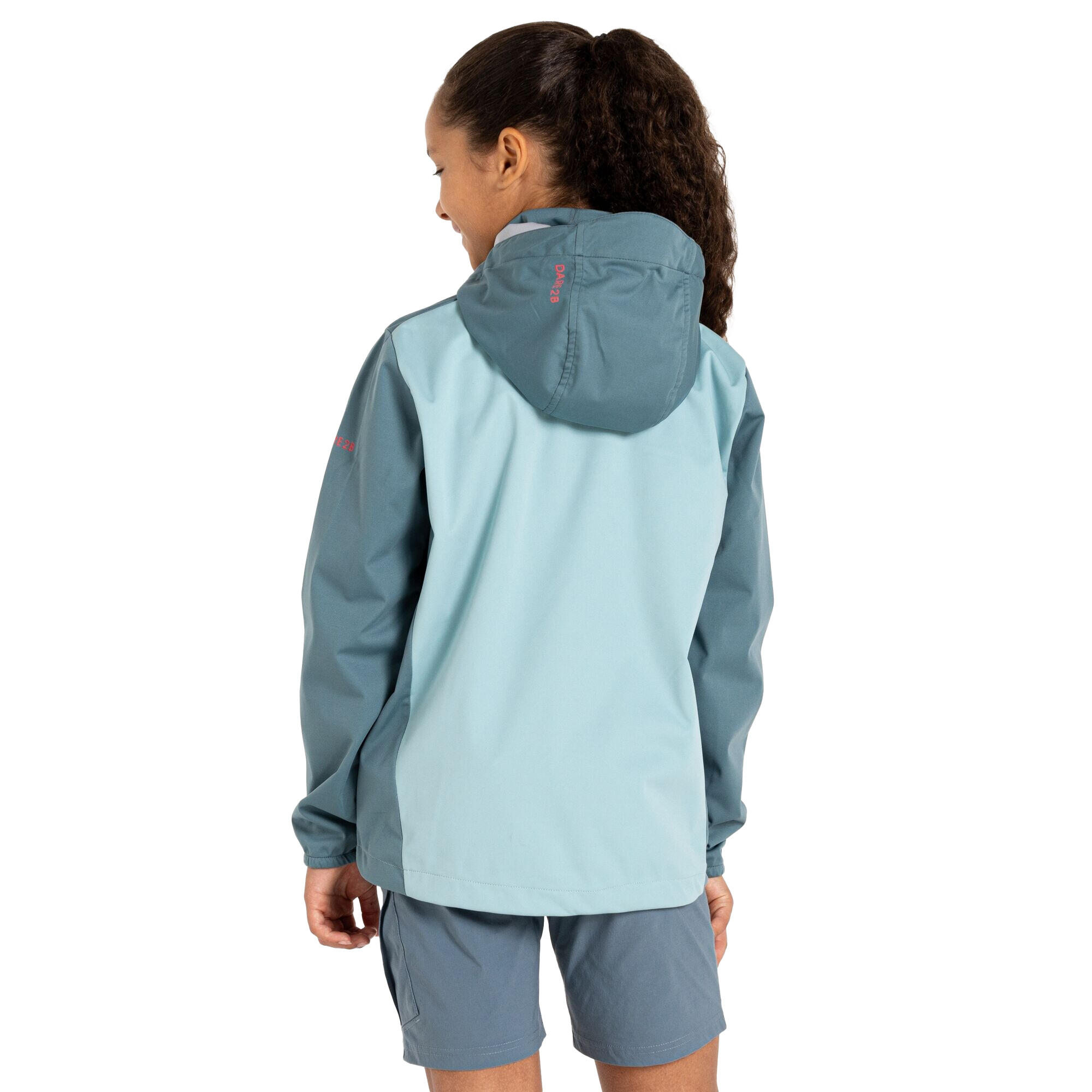 Explore Giacca Soft Shell Bambini Dare 2B Elemento Grigio Acquifero 2/5