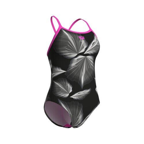 Damski kostium kąpielowy 1-częściowy Arena Frozen Leave Ligh