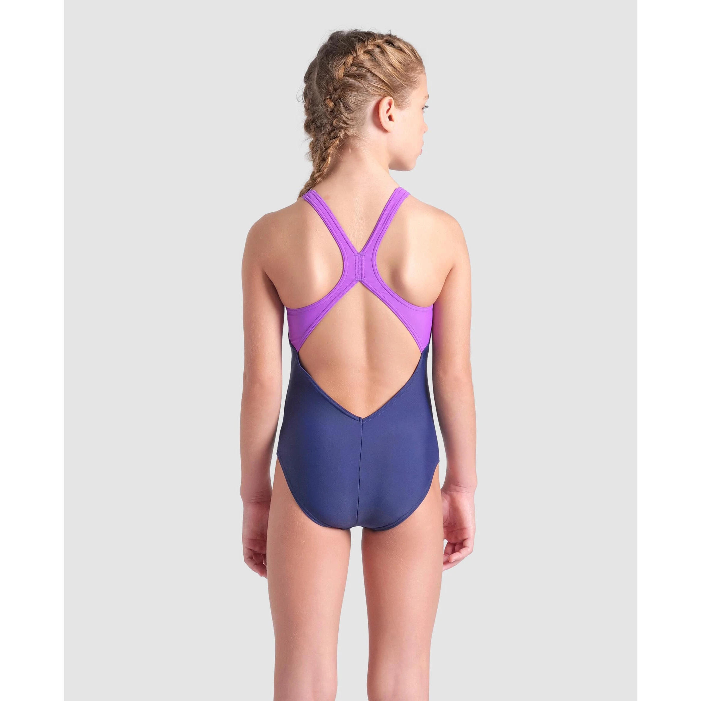 Costume da bagno 1 pezzo per bambina Arena V Back 4/7