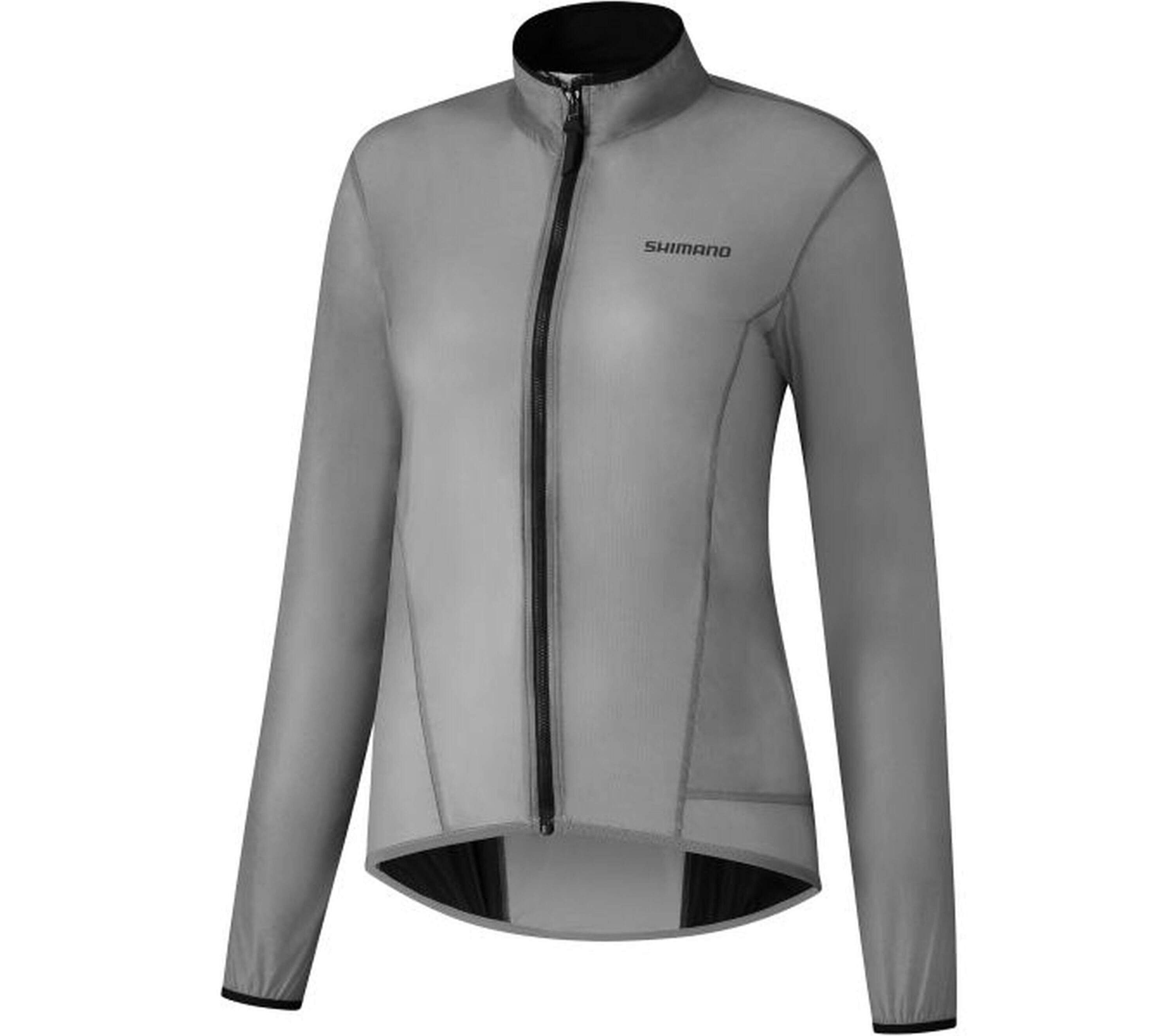 SHIMANO Fahrrad- Windjacke Woman's SUMIRE Windbreaker Light, Anthracite Grey