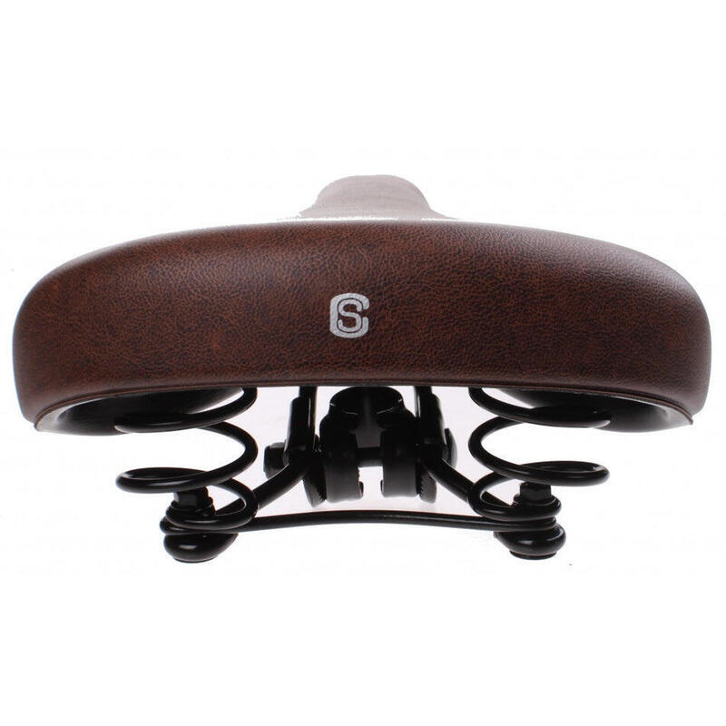 Selle de Ville Marron Confort de Selle Comfort - Absorption des Chocs