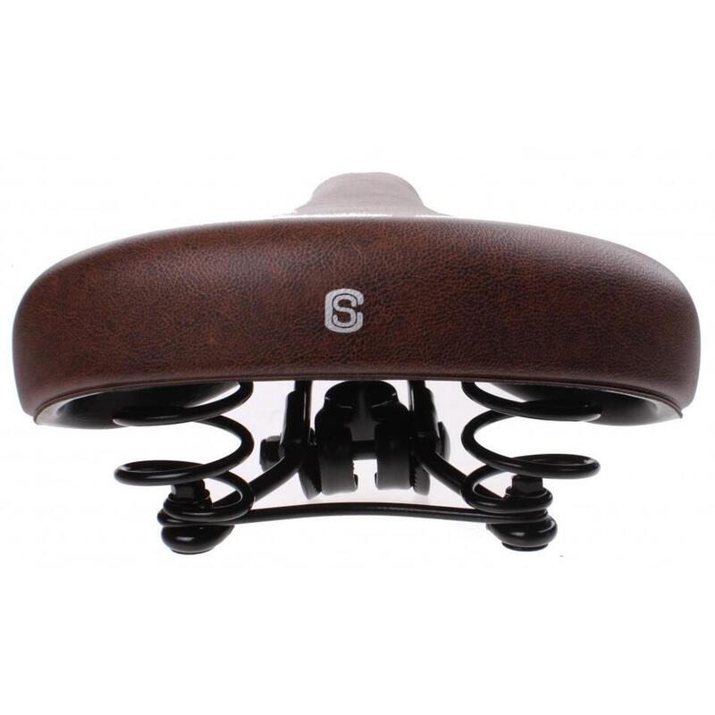 Selle de Ville Marron Confort de Selle Comfort - Absorption des Chocs