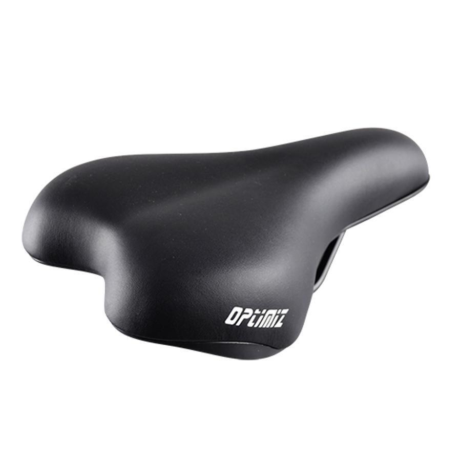 Siodełko o mieszanym komforcie ze stalową szyną Optimiz