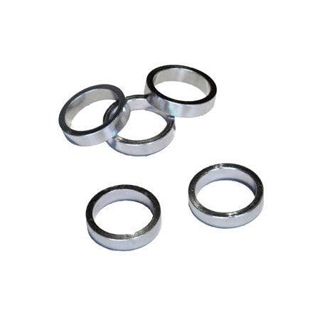 VWP spacer steru aluminium 8mm 1.1 8 srebrny (zestaw 5)