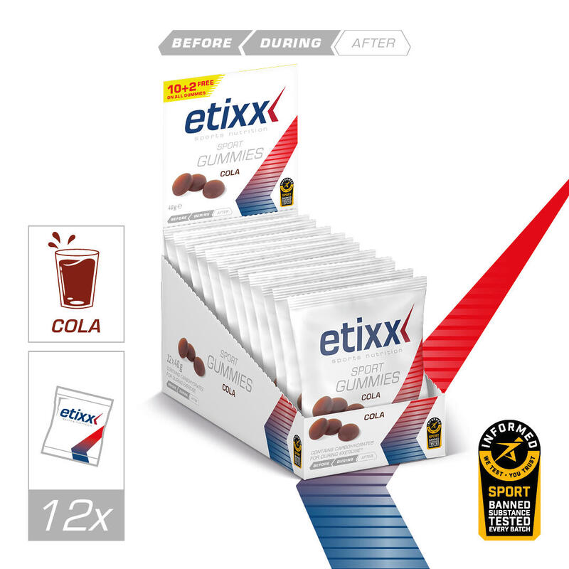 Sport Gummies Cola 12 x 40g